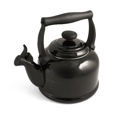 Емальований чайник Le Creuset Tradition, сталевий, 2.1 л, чорний глянцевий