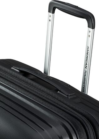 Валіза American Tourister Skymax 3 шт. синього (Midnight Blue) та чорного (Bass Black) кольорів