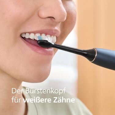 Смінні насадки для електричної зубної щітки Philips Sonicare W2 Optimal White, чорні, 8 шт, HX6068/88