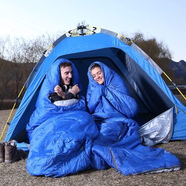 KingCamp спальний мішок для кемпінгу 3-4 сезони, ультралегкий, теплий, для дорослих і дітей, 165x70 см, сірий, L Zip, праний, для подорожей та пригод