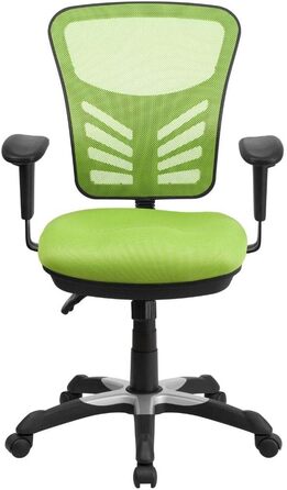 Офісне крісло Flash Furniture, піна, зелений, 68.6x64.8x112.4 см