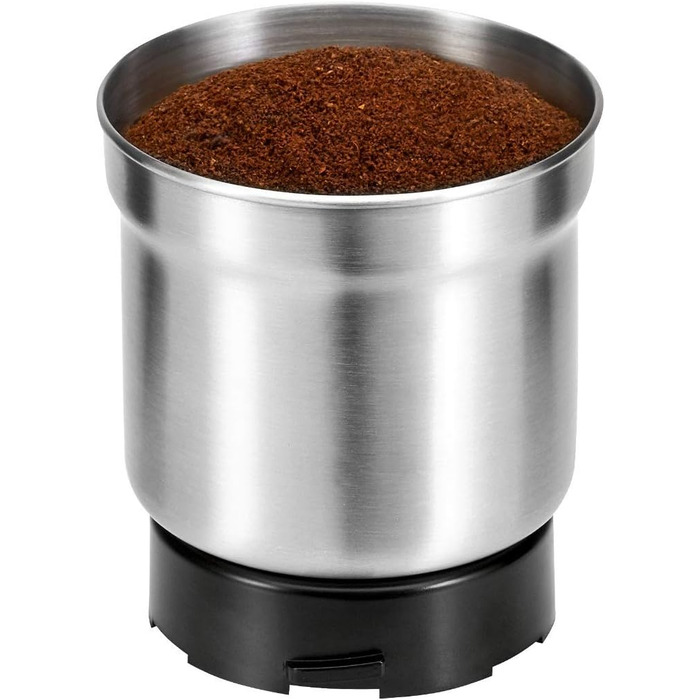 ProfiCook Kaffeeschlagwerk PC-KSW 1021 N: Електричний подрібнювач для кави та спецій, нержавіюча сталь, 200 Вт, імпульсний режим