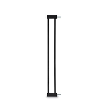 Захисний бар'єр Hauck Clear Step 2 Schwarz 75-80 см для дітей та собак, без свердління, з розширенням 9 см