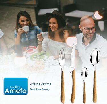 Набір столових приборів із 24 предметів для 6 осіб Amefa