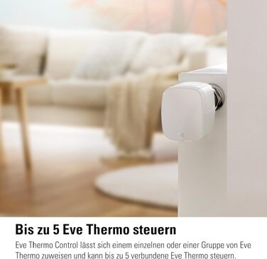Розумний термостат для радіатора Eve Thermo Control (Matter), білий