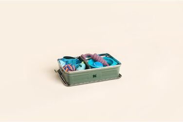 Органайзер Stanley Classic Legendary Useful Box на 3,8 кв (3,6 л), колір Hammertone Green