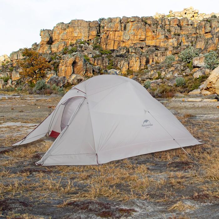 Намет Naturehike Cloud-Up 3 для трьох, ультралегкий, туристичний, для походів і кемпінгу