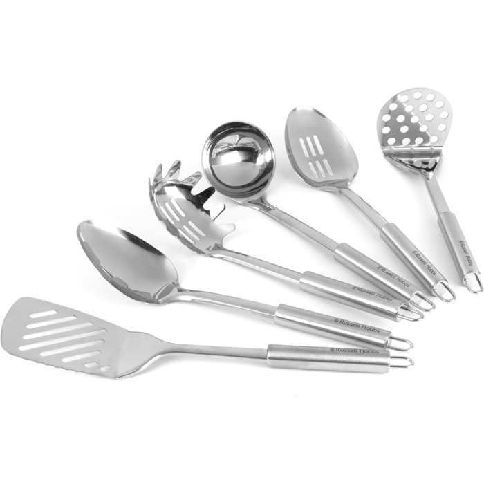 Набір кухонних аксесуарів Russell Hobbs RH00123 з нержавіючої сталі (6 шт.)