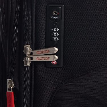 Валіза American Tourister Summerfunk 68 см, 77 л, чорна, розширювана, Spinner M