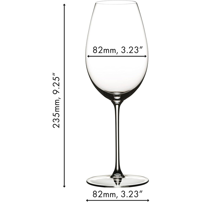 Набір склянок Riedel Veritas, 2 шт. - Безбарвні (для білого Совіньйон)