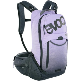 Рюкзак EVOC TRAIL PRO 16 л з захистом спини LITESHIELD PLUS, для трейлрайдингу та гонок, розмір L/XL, багатобарвний, з широкими поясними лямками та відсіком для питної системи 3 л, надлегкий