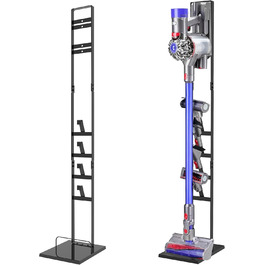 Підставка для пилососа OUTBROS, сумісна з Dyson Gen5, V15s, V15, V12 Slim, V11, V10, V8, V7, V6, металева стійка без свердління, чорна