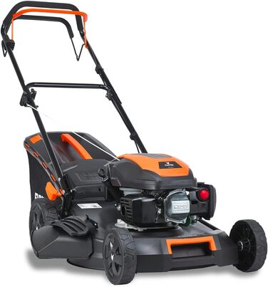 Бензиновий газонокосарка FUXTEC FX-RM5196 4в1 з Edge-Cut, самохідний, 51 см, 170 ccm, 60л травоспікач