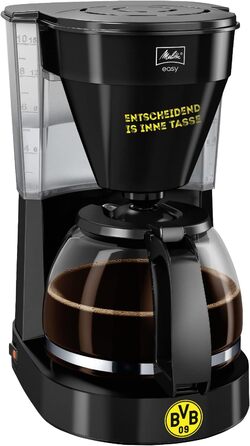 Кавоварка фільтраційна Melitta Easy BVB Edition 1023-02, пластик, чорна