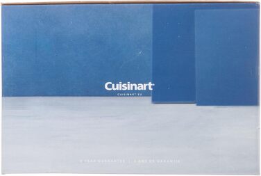 Тостер Cuisinart на 4 тостів, широкі слоти, 6 режимів, функція розморожування, для багета і бейглів, перламутровий