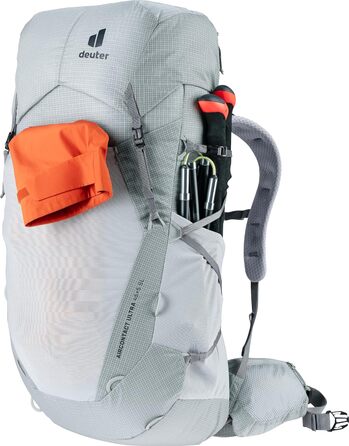 Жіночий ультралегкий трекінговий рюкзак Deuter Aircontact Ultra 45+5 л, Tin-shale
