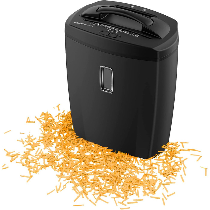 Шредер Genie 580XCD Plus: знищення документів, CD/DVD, карт, P-4, 21 л, чорний