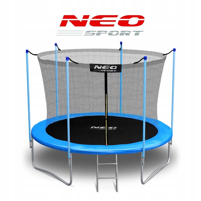 Батут із захисною сіткою Neo-Sport 312 см FT 10 (304-312 см)