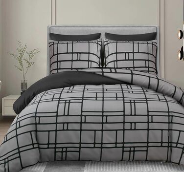 Комплект постільної білизни Pamposh 4 предмети, мікрофібра, 135x200 см (2 підковдри та 2 наволочки 80x80 см), OEKO-TEX, ультрам'яка