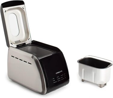 Хлібопічка CREATE Chef Bread, 850 Вт, 12 програм, LCD-дисплей, таймер 15 годин, з аксесуарами