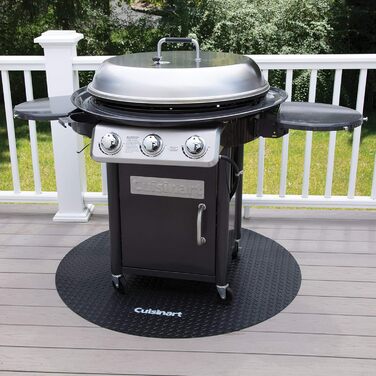 Килимок для гриля Cuisinart CGMT-046, круглий, 116,8 см, чорний