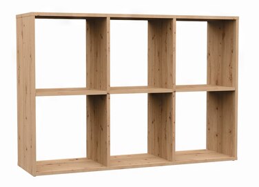 Стелаж TopEshop 110 x 75 x 30 см, дуб артизан