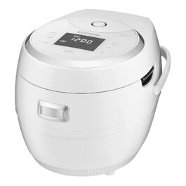 Мультирісварка та пароварка Cuckoo CR-1020F, 1.8 л, 890 Вт, 14 програм, таймер, функція автоочищення, біла