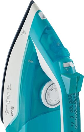 Праска Beko SIM3122T, 2200 Вт, вертикальне прасування, автоочищення, резервуар 240 мл, блакитна