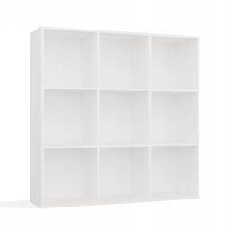 Стелаж TopEshop 110,5 см x 110,5 см x 30 см, білий