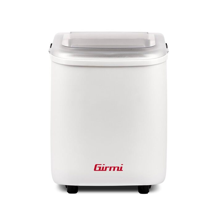 Льодогенератор Girmi GH74, 1100 кубиків/24 год, автоматичне вимкнення, білий