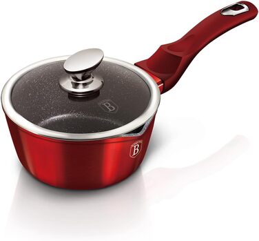 Каструля Berlinger Haus Metallic Line BH-1525N, 16 см, бордова