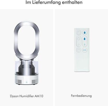 Вентилятор без лопатей Dyson Cool AM07: Потужний, тихий, з пультом та обертанням 70°
