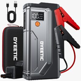 Powerbank Starthilfe 7000A: Автомобільний пусковий пристрій для 12V авто, бензин та дизель (до 12.0L), з LED ліхтариком та USB зарядкою