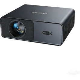 Smart проектор TOPTRO 4K HDR10 WiFi 6 Bluetooth 1000 ANSI, Dolby Audio, Автофокус, Трапецеїдальна корекція, Сірий