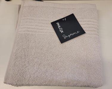 Набір банних рушників PHLOX 70x140 см, 4 шт., 100% бавовна, сертифікат Oeko-Tex, 600 г/м², м'які та вбираючі, преміум-якість, пісочний колір
