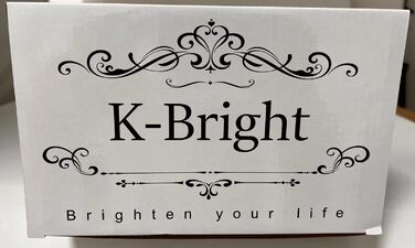 Світлодіодна акумуляторна настільна лампа K-Bright, димована, для дому і вулиці, 3000K тепле біле світло, дизайнерська, антрацит, 2 шт.