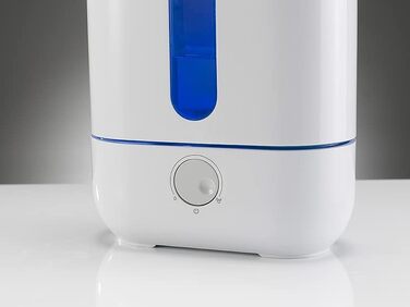 Ультразвуковий зволожувач повітря BONECO U200, 3,5 л, для кімнат до 50 м², з ароматизацією, LED-підсвіткою та фільтром, білий