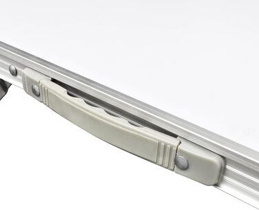 Комплект меблів для кемпінгу vidaXL: складаний стіл 120x60 см з табуретами