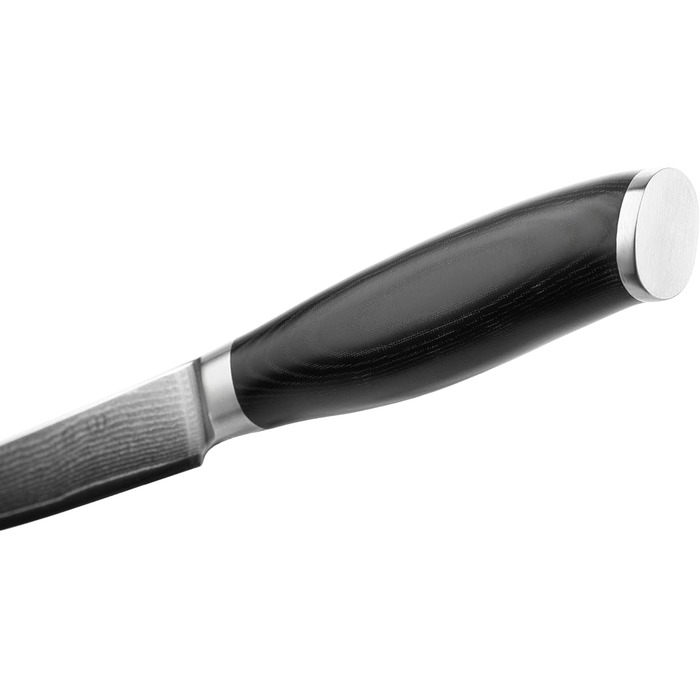 Ніж кухонний Wakoli Mikata Damast 17 см з лезом з дамаської сталі з ручкою Micarta (універсальний)