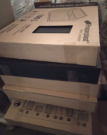 Садова скриня Prosperplast BoardeBox 190 л, коричнева