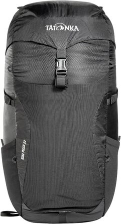Рюкзак Tatonka Hike Pack 22 л чорний – легкий туристичний рюкзак із вентиляцією спини та дощовиком