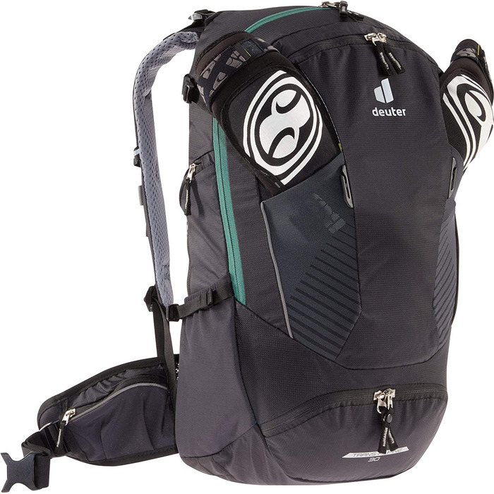 Чоловічий велосипедний рюкзак Deuter Trans Alpine 30 л, чорний