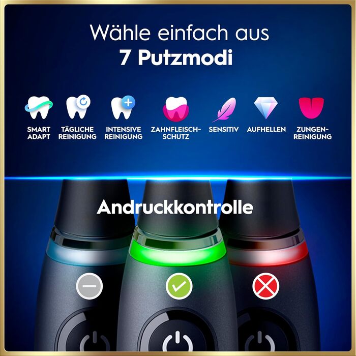 Електрична зубна щітка Oral-B iO Series 9, набір з 2 шт (Black Onyx та Rose Quartz), 3 смінні насадки та чорний дорожній футляр