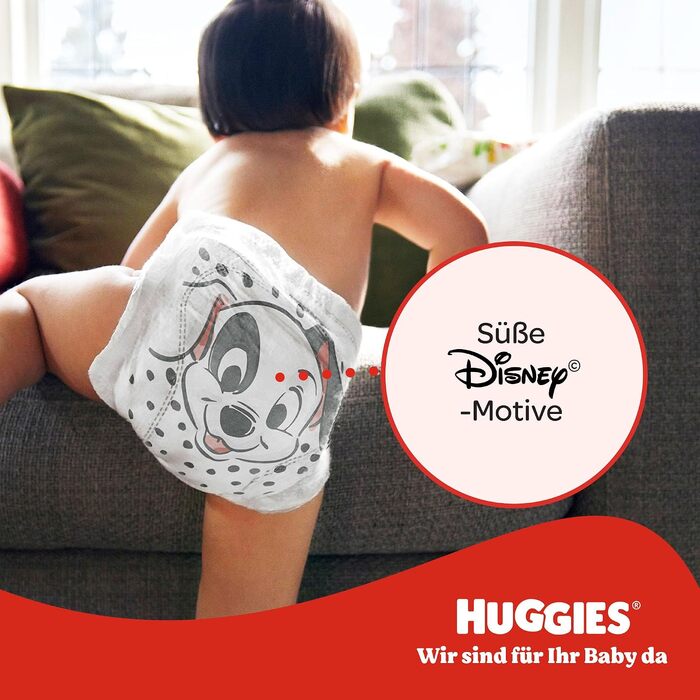 Дитячі підгузки Huggies Little Movers Ultra Comfort, розмір 3, 168 шт. (3х56 шт.)