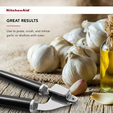 Прес для часнику KitchenAid Classic, універсальний розмір, чорний