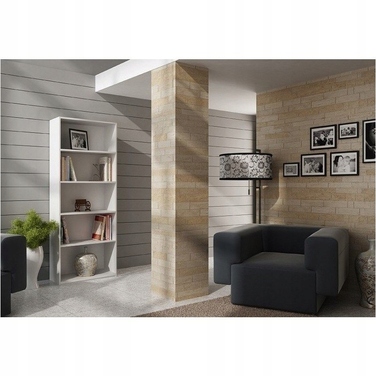 Стелаж TopEshop Office, 60 x 182 x 30 см, білий
