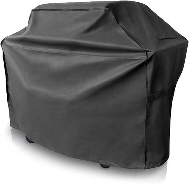 Чохол для гриля CoverUp! 80x65x115 см, преміум, водостійкий, чорний, з рецептурним e-book