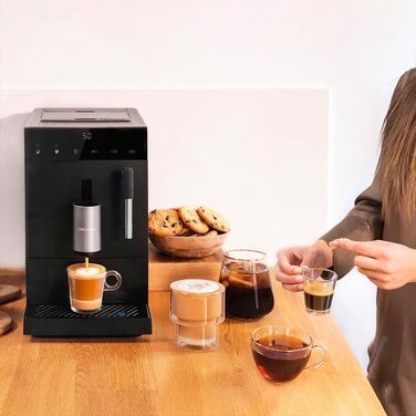Кавомашина автоматична Cecotec Cremmaet Compact Steam: 19 бар, 1350 Вт, з капучинатором, для зерен, 1.1 л