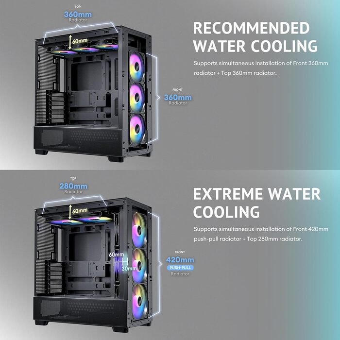 Корпус для ПК Antec Flux Midi Tower чорний, роздрібна версія