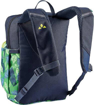 Дитячий рюкзак VAUDE Minnie 5 л для хлопчиків і дівчаток, зелено-синій, водонепроникний, з відділенням для речей і світловідбивачами, для походів та дитсадка